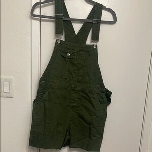 Tinseltown Olive Green Overalls